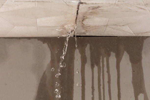Professional Water Damage Restoration technician working in Marriottsville, MD